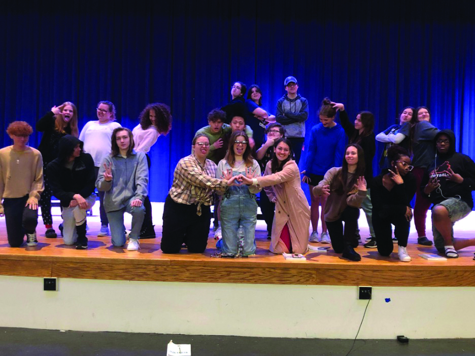 The Cast of "Mamma Mia" (From left to right): Braiden Cross, Dale Brooks, Tyler Leach, Hailey Jolliffe, Ayden Call, Caroline Street, Madeline Bishop, Jillian Hairston, Anthony Galbreth, Saniah Selix,