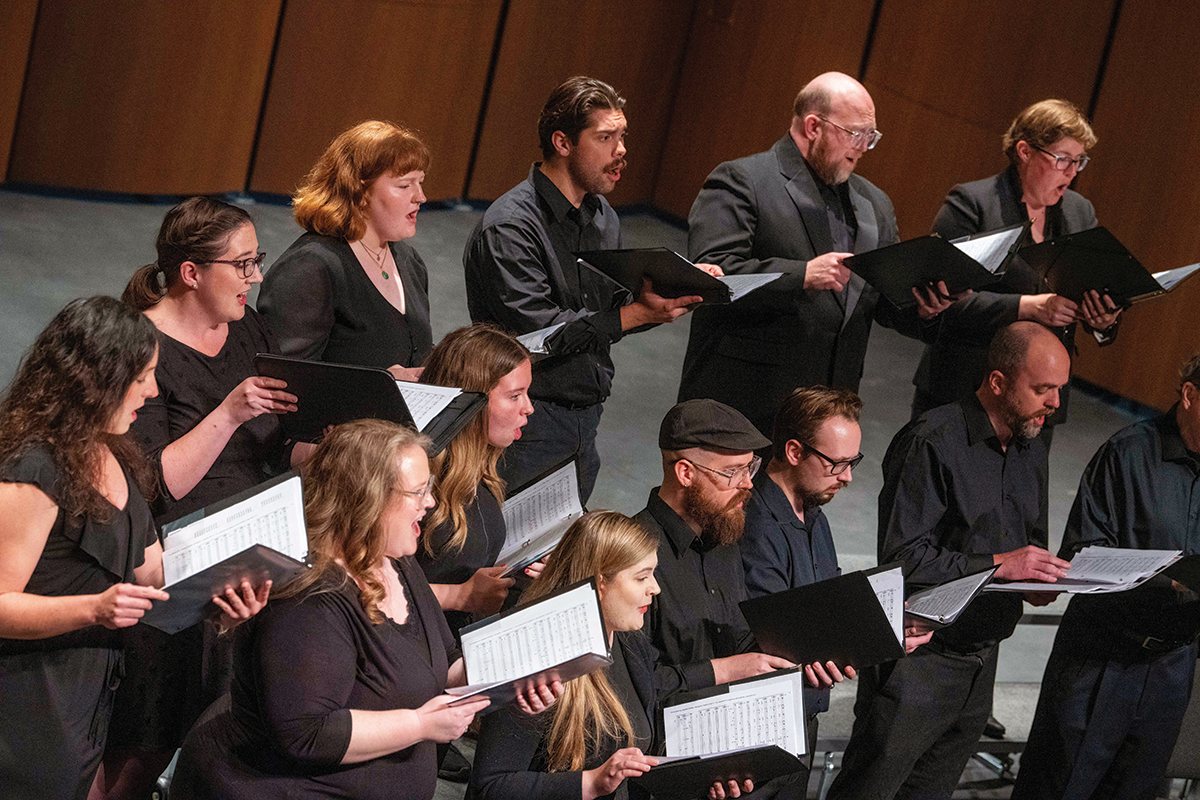 Emory & Henry Community Choir (photo by Leah Prater)